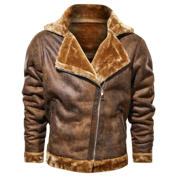 Men’s Bomber Aviator Vintage Leather Jacket