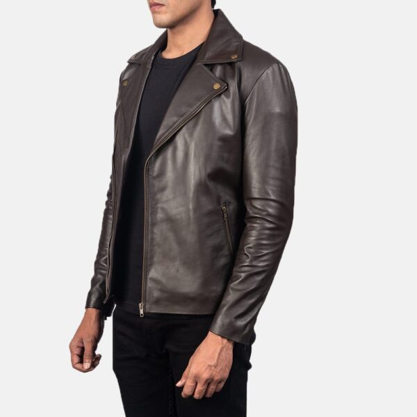 The Brownstone Sheepskin Leather Jacket For Mens - Image 2